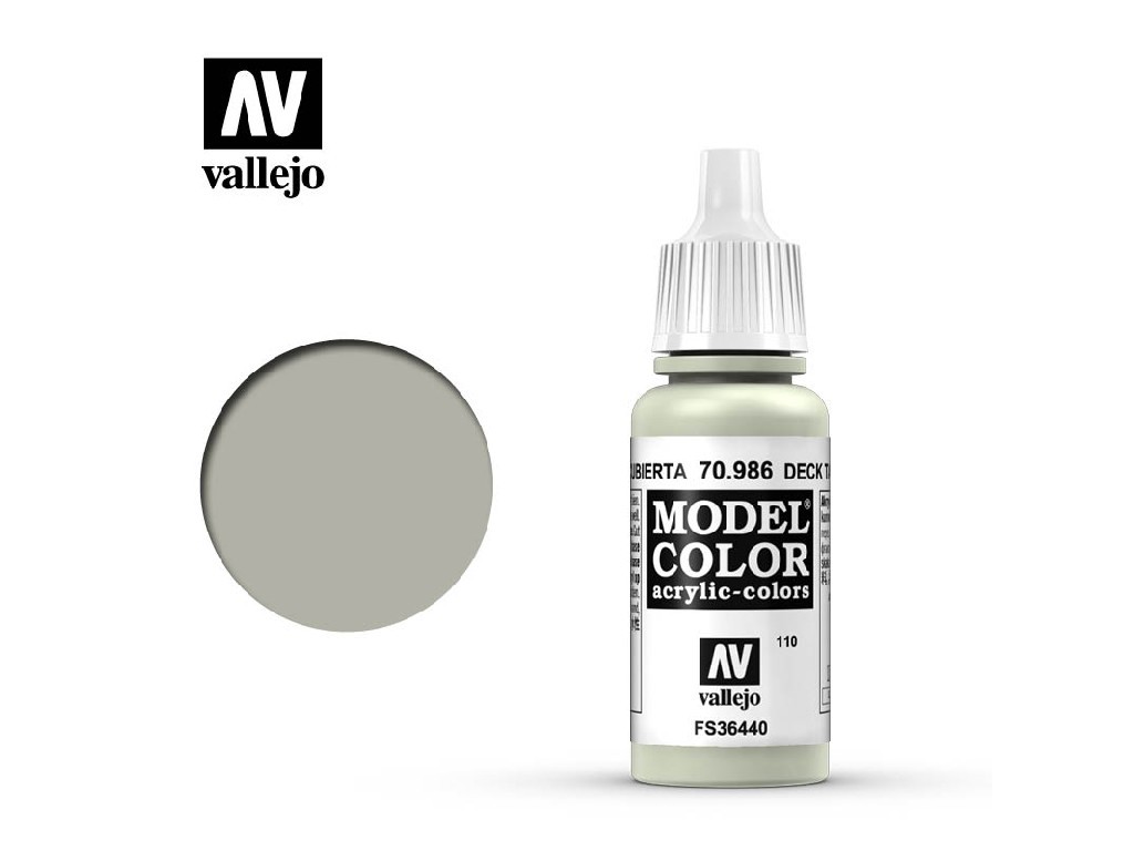Acrylic color Vallejo Model Color 70986 Deck Tan (17ml)