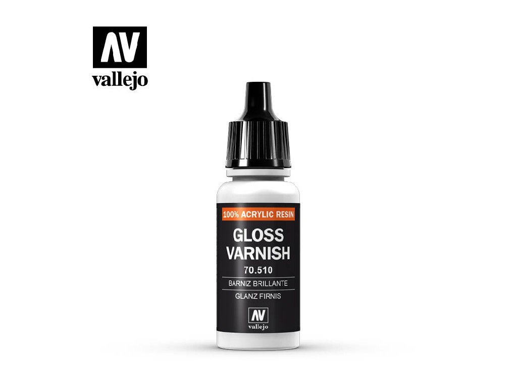 Vallejo 70510 Permanent Gloss Varnish (17ml)