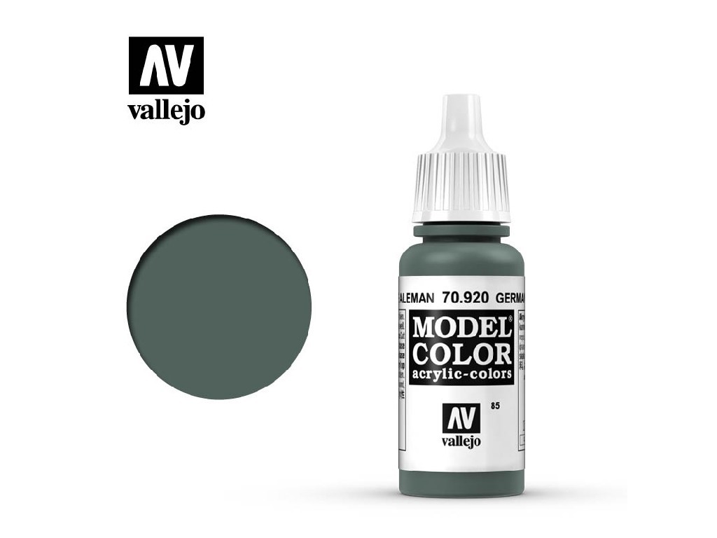 Acrylic color Vallejo Model Color 70920 German Uniform (17ml)