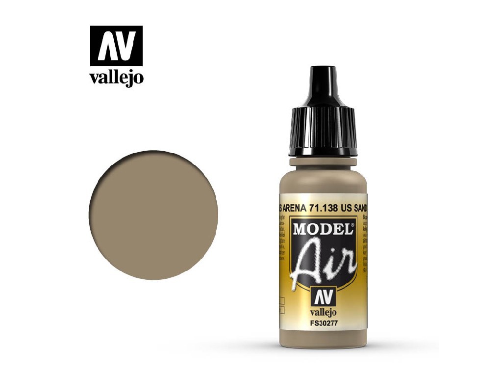 Acrylic color for Airbrush Vallejo Model Air 71138 US Sand (17ml)