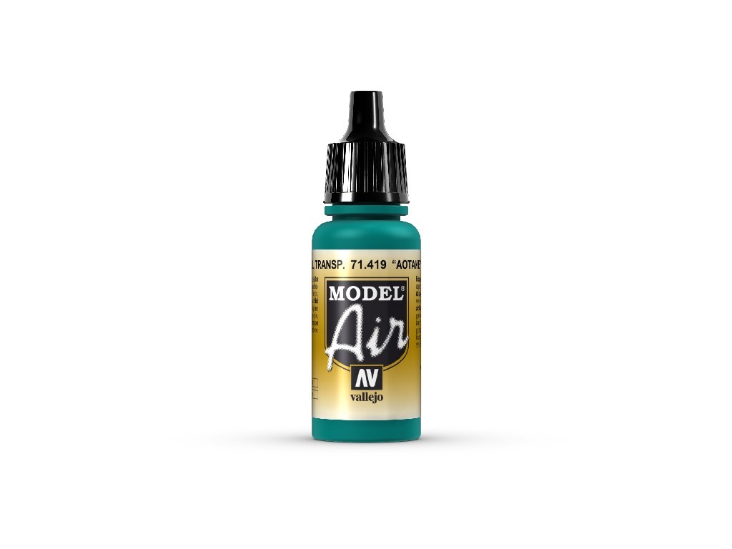Acrylic color for Airbrush Vallejo Model Air 71419 Aotake' Translucent Blue