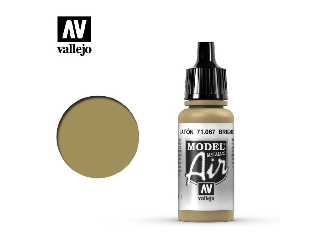 Acrylic color for Airbrush Vallejo Model Air 71067 Bright Brass (17ml)