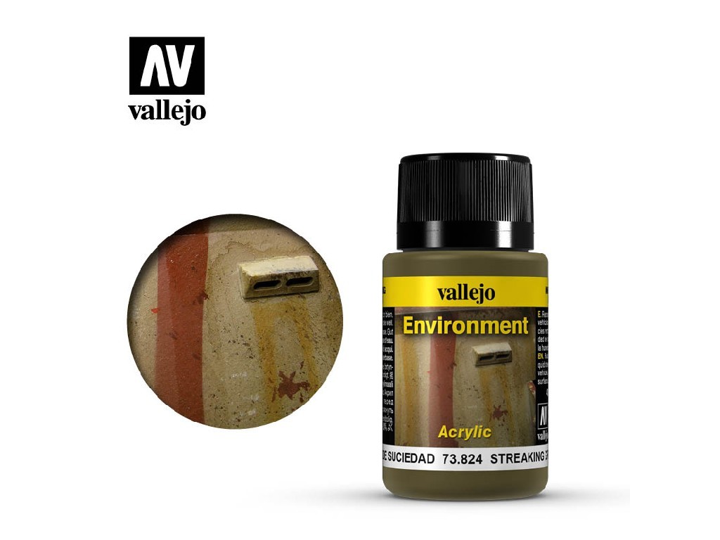 Vallejo Weathering Effects 73824 Streaking Grime (40ml)