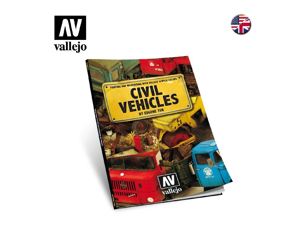 Vallejo 75012 Book: Civil Vehicles by Eugene Tur