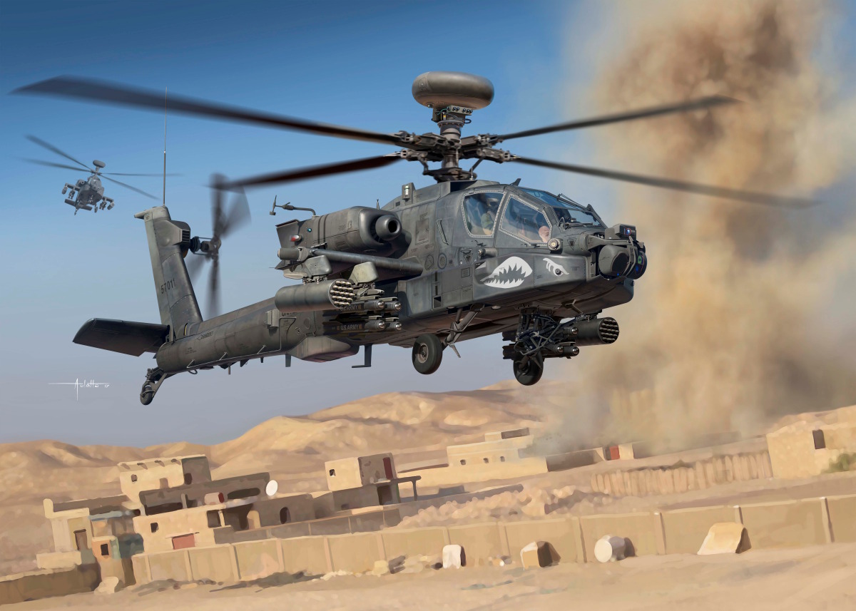  Academy 12551 - U.S.Army AH-64D Block II 