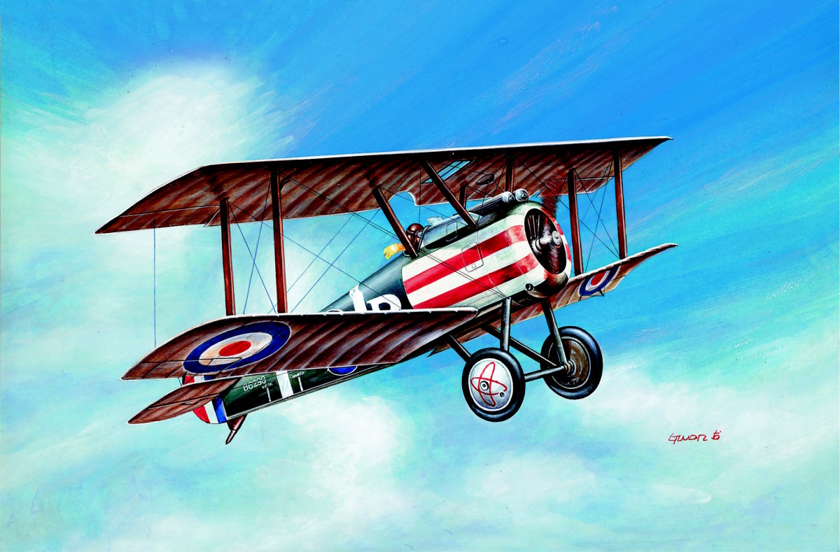  Academy 12447 - SOPWITH CAMEL WWI FIGHTER (1:72)