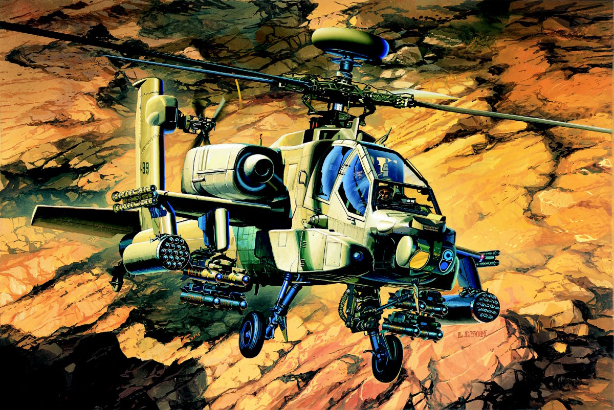  Academy 12262 - AH-64A (1:48)