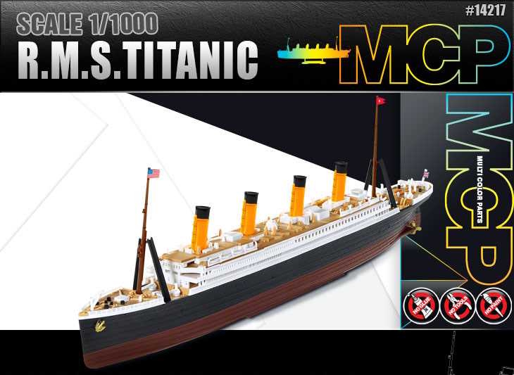 Model Kit loď 14217 - RMS TITANIC MCP (1:1000)