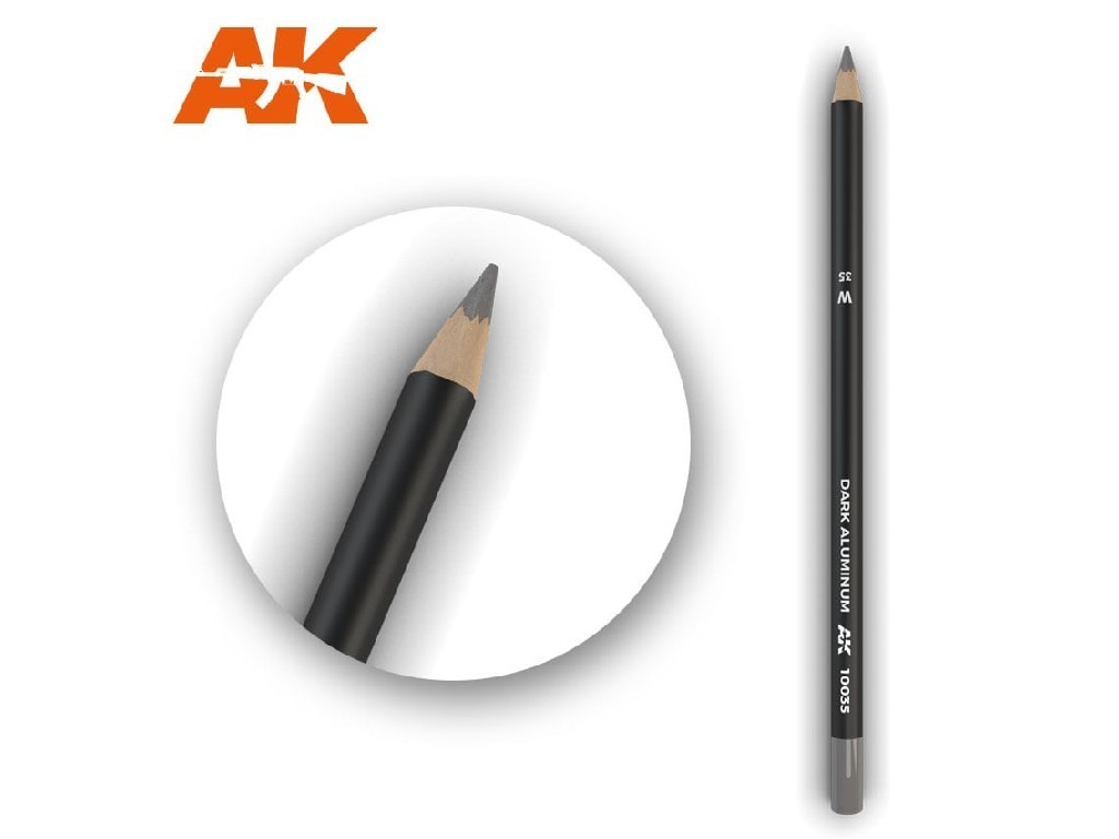 AK Akvarelová tužka na odřeniny - Dark Aluminum Nickel