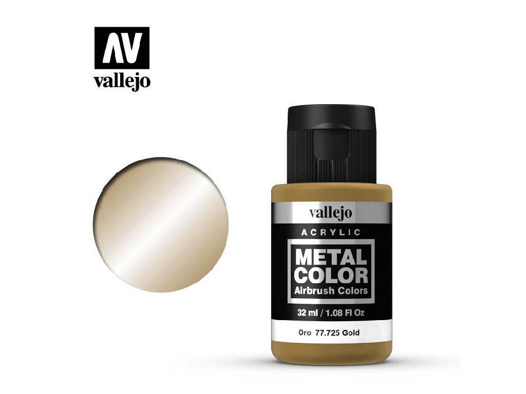 Vallejo Metal Color 77725 Gold (32ml)