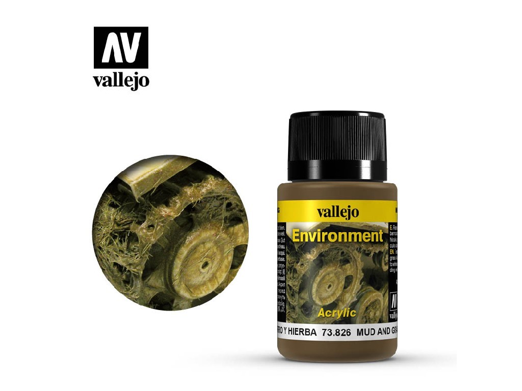 Vallejo Weathering Effects 73826 Mud and Grass Effect (40ml)