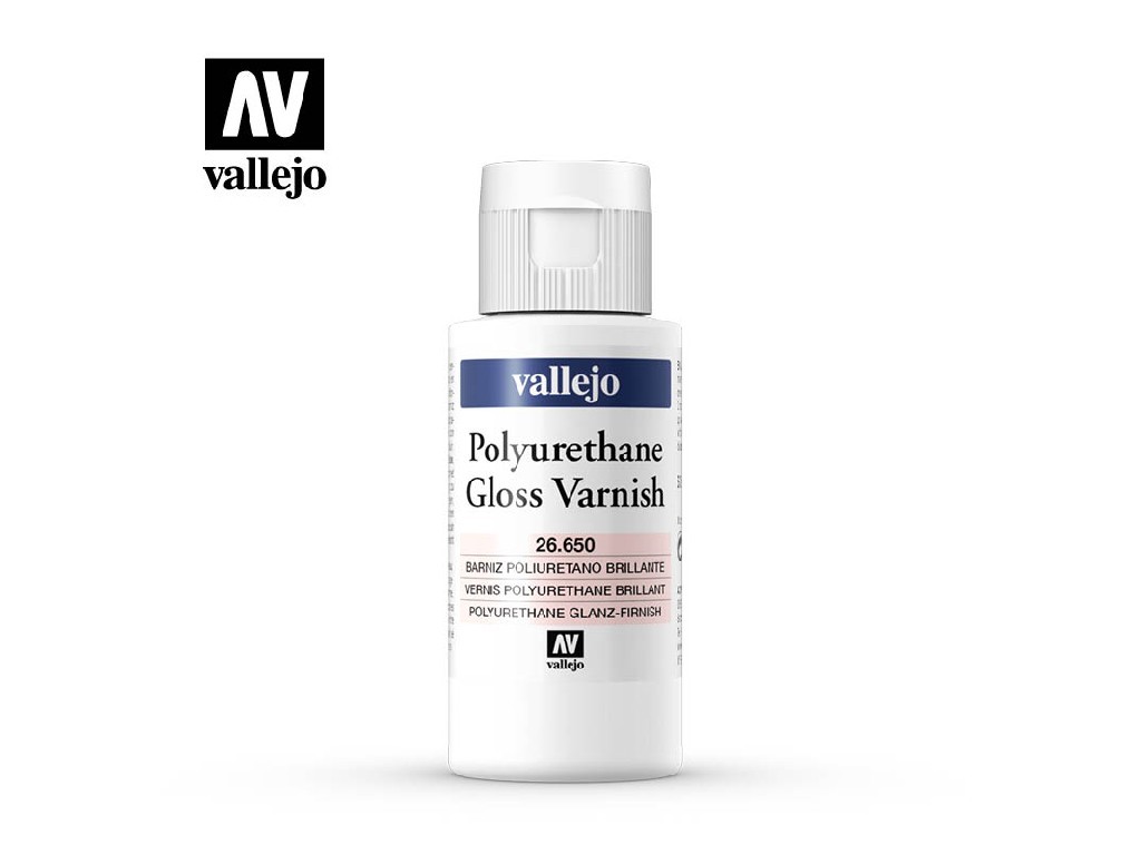 Vallejo 26650 Polyurethane Gloss Varnish (60ml)