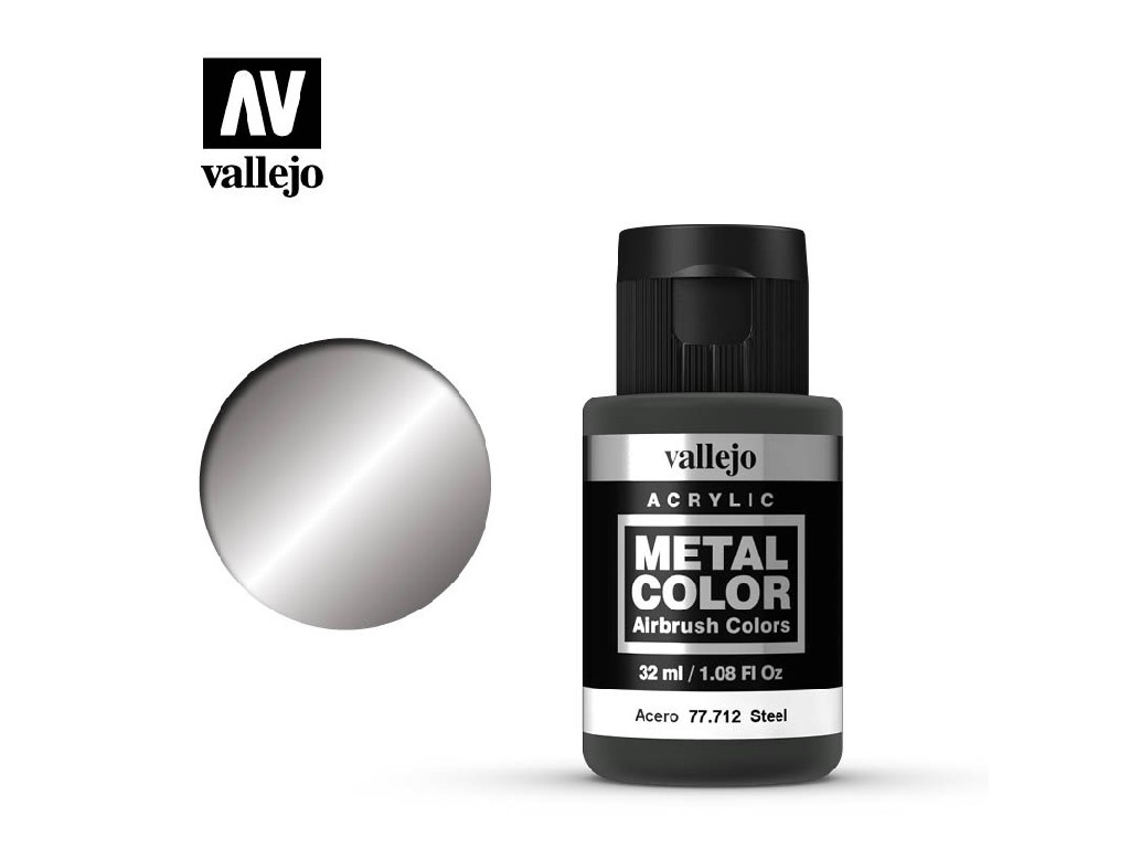 Vallejo Metal Color 77712 Steel (32ml)