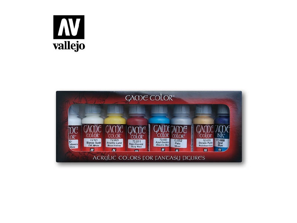 Vallejo Game Color Set 72300 Elves (8)