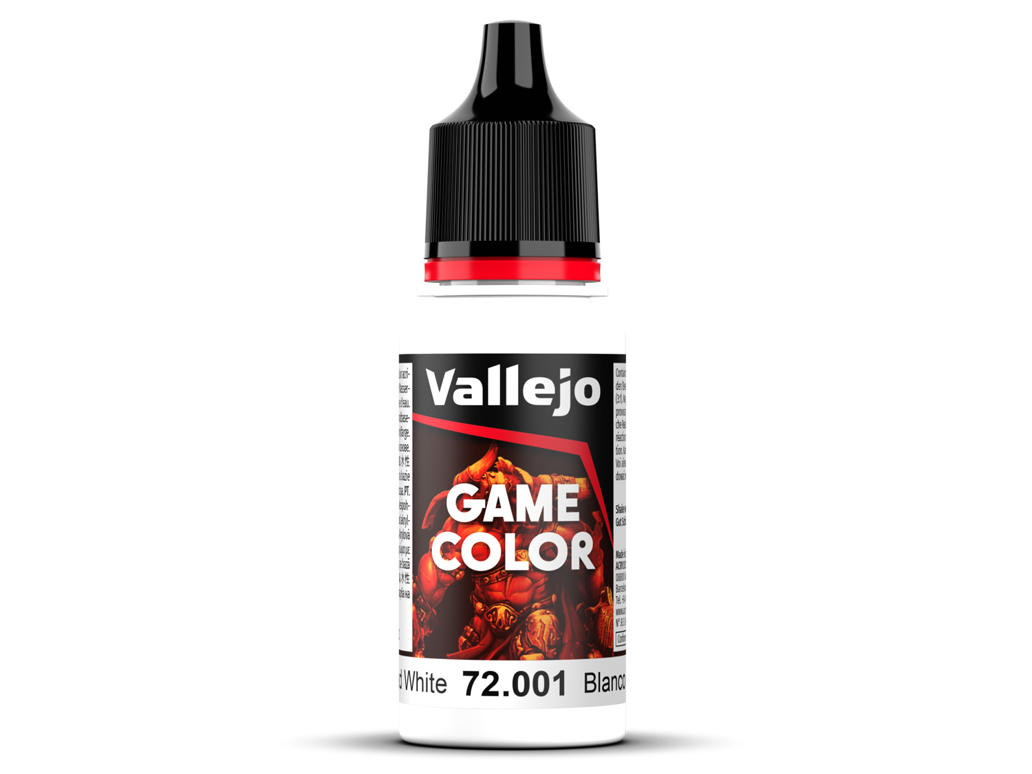 Vallejo Game Color 72001 Dead White 18 ml.