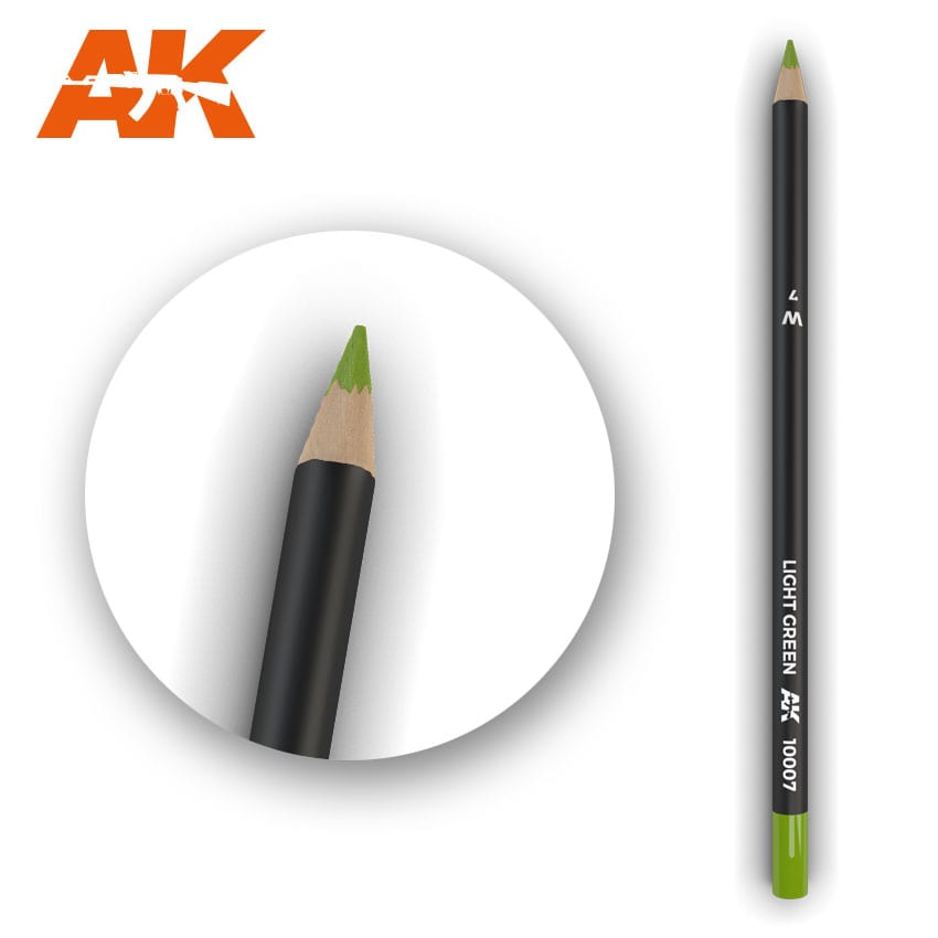 AK AK10007 Watercolor Pencil Light Green (1x)