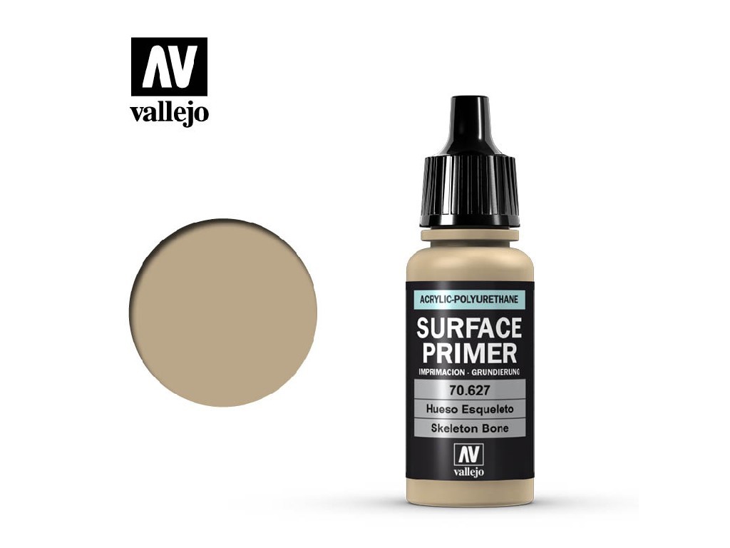 Vallejo Surface Primer 74660 Gloss Black Primer (200ml)