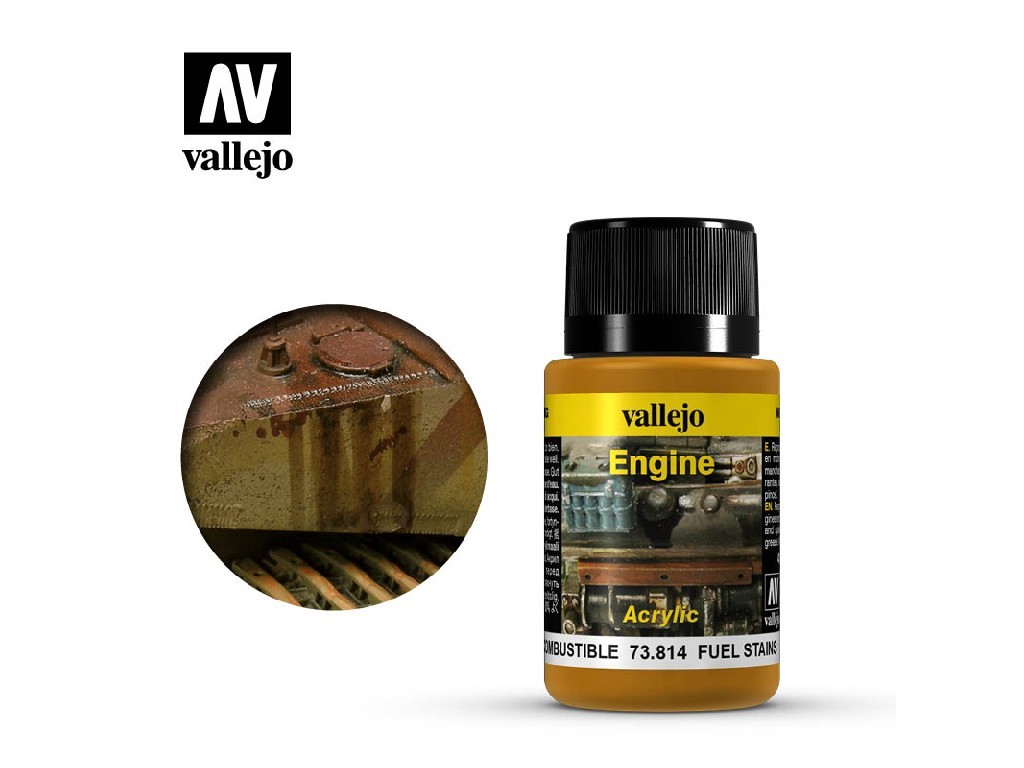 Vallejo Weathering Effects 73814 Fuel Stains (40ml)