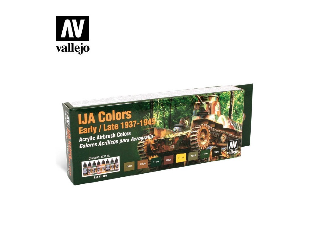 Acrylic colors set Vallejo Model Color Figures 70233 Infinity Nomads  Exclusive Miniature Paint Set