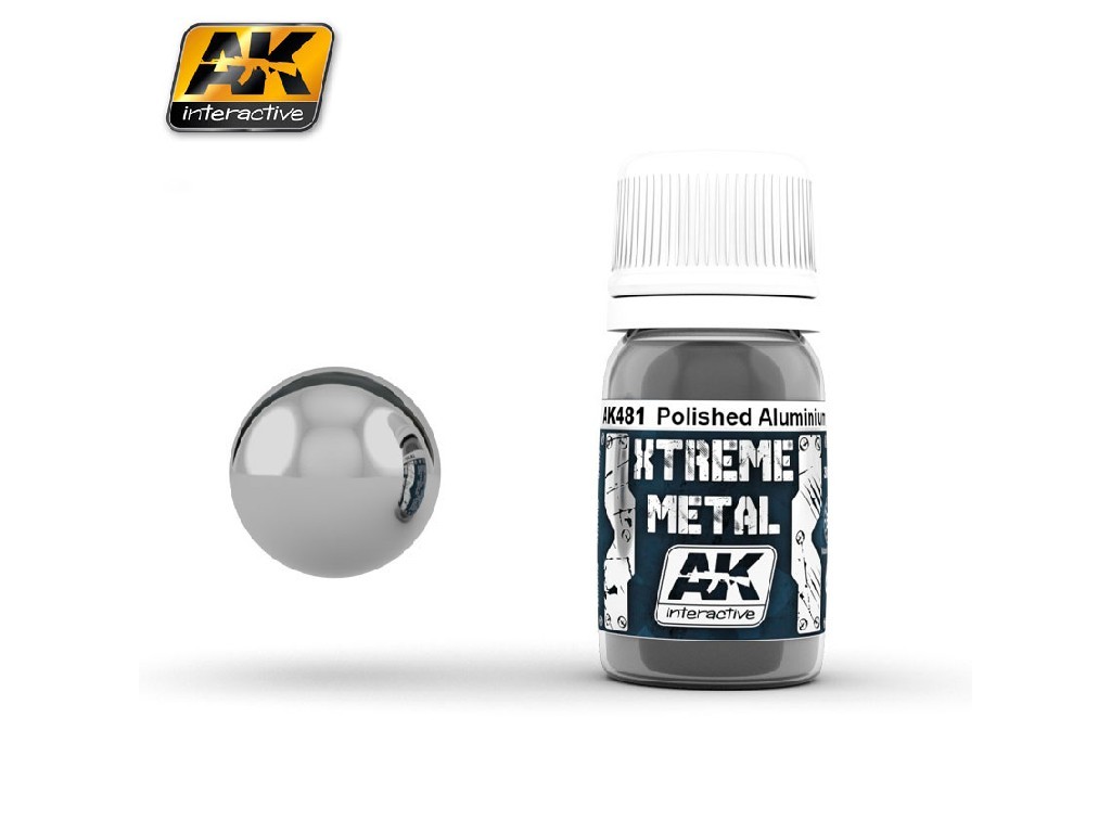 AK Interactive - Xtreme Metal Polished Aluminium