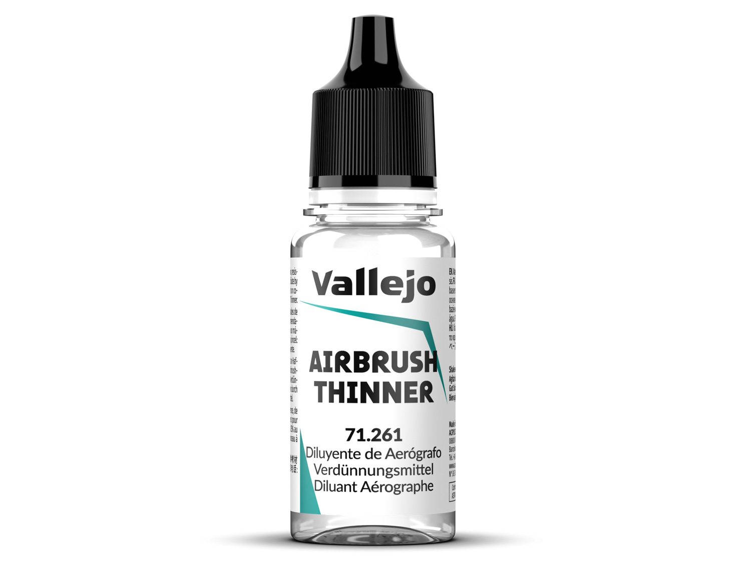Vallejo Game Color 71261 Airbrush Thinner 18 ml.