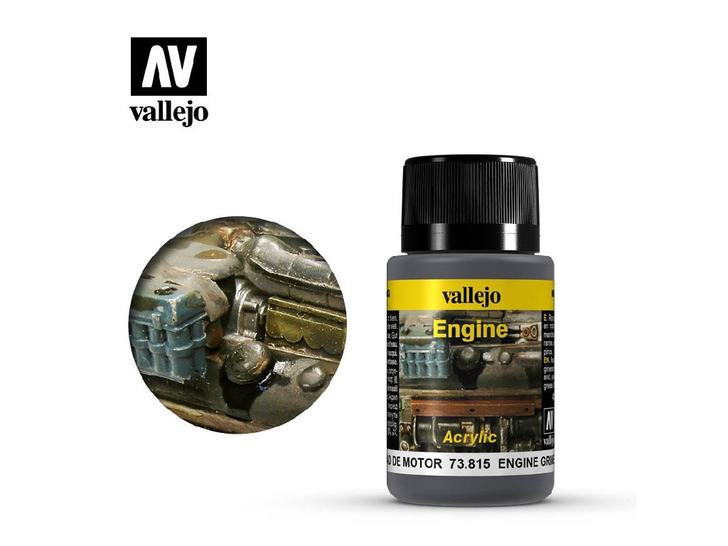 Vallejo Weathering Effects 73815 Engine Grime (40ml)