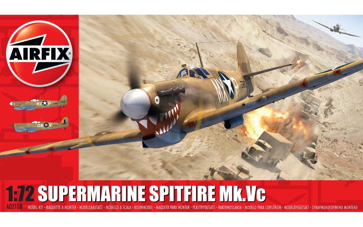 Classic Kit A02108 - Supermarine Spitfire Mk.Vc (1:72)