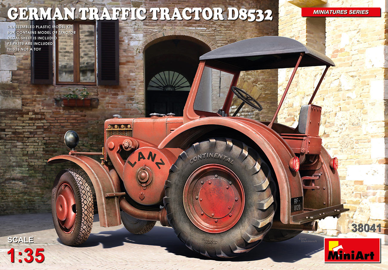 1/35 German Traffic Tractor D8532 - Miniart