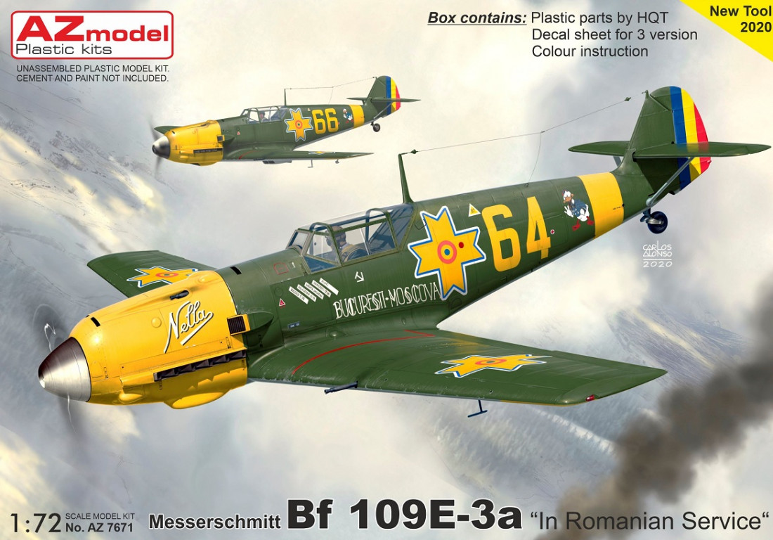 1/72 Bf 109E-3a „In Romanian Service“