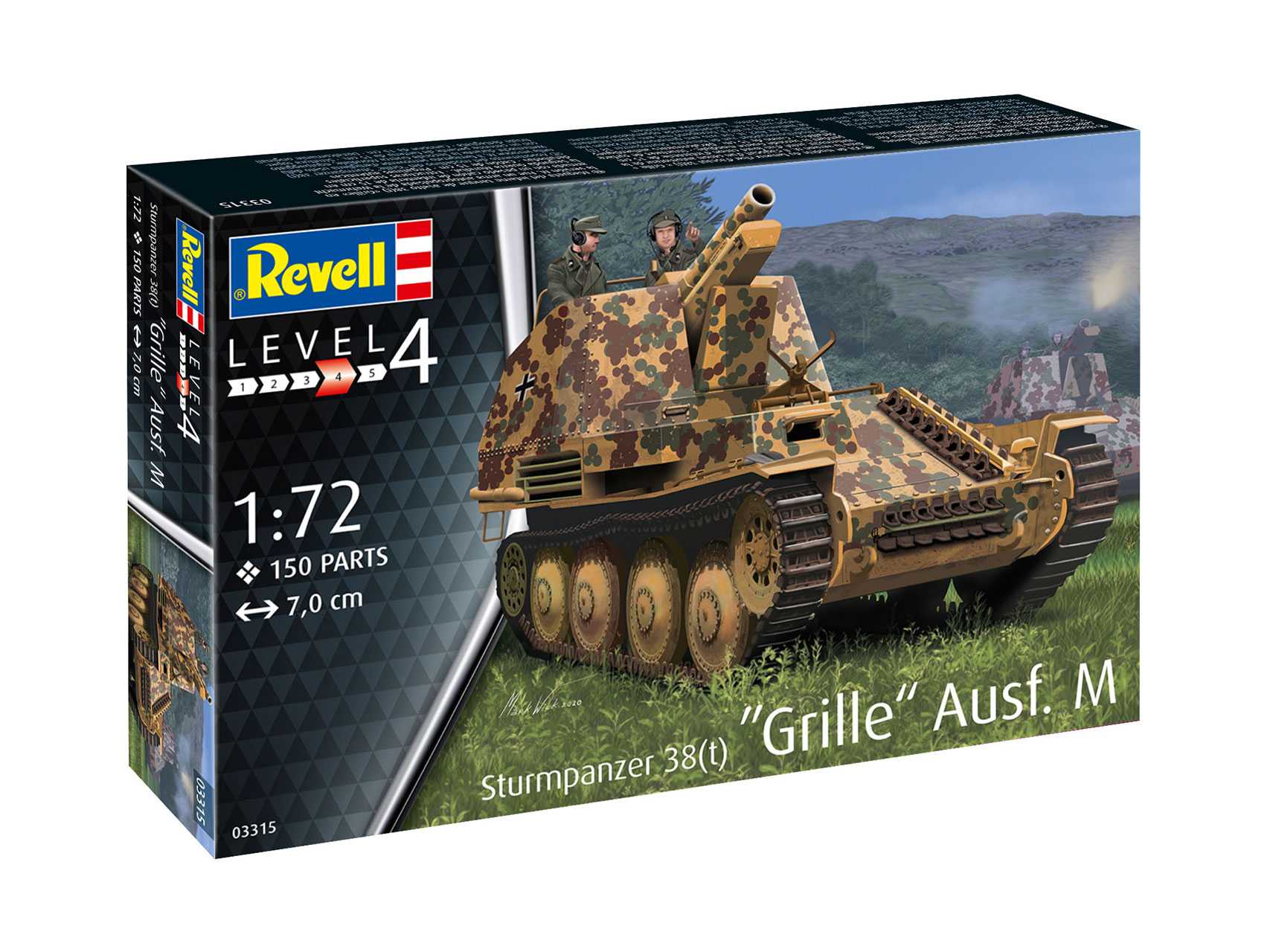 Revell 03315 - Sturmpanzer 38(t) Grille Ausf. M (1:72)