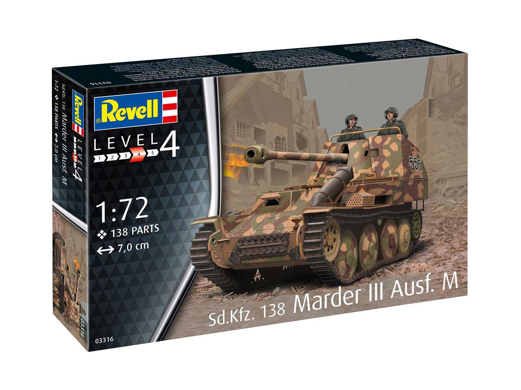 Revell 03316 - Sd. Kfz. 138 Marder III Ausf. M (1:72)