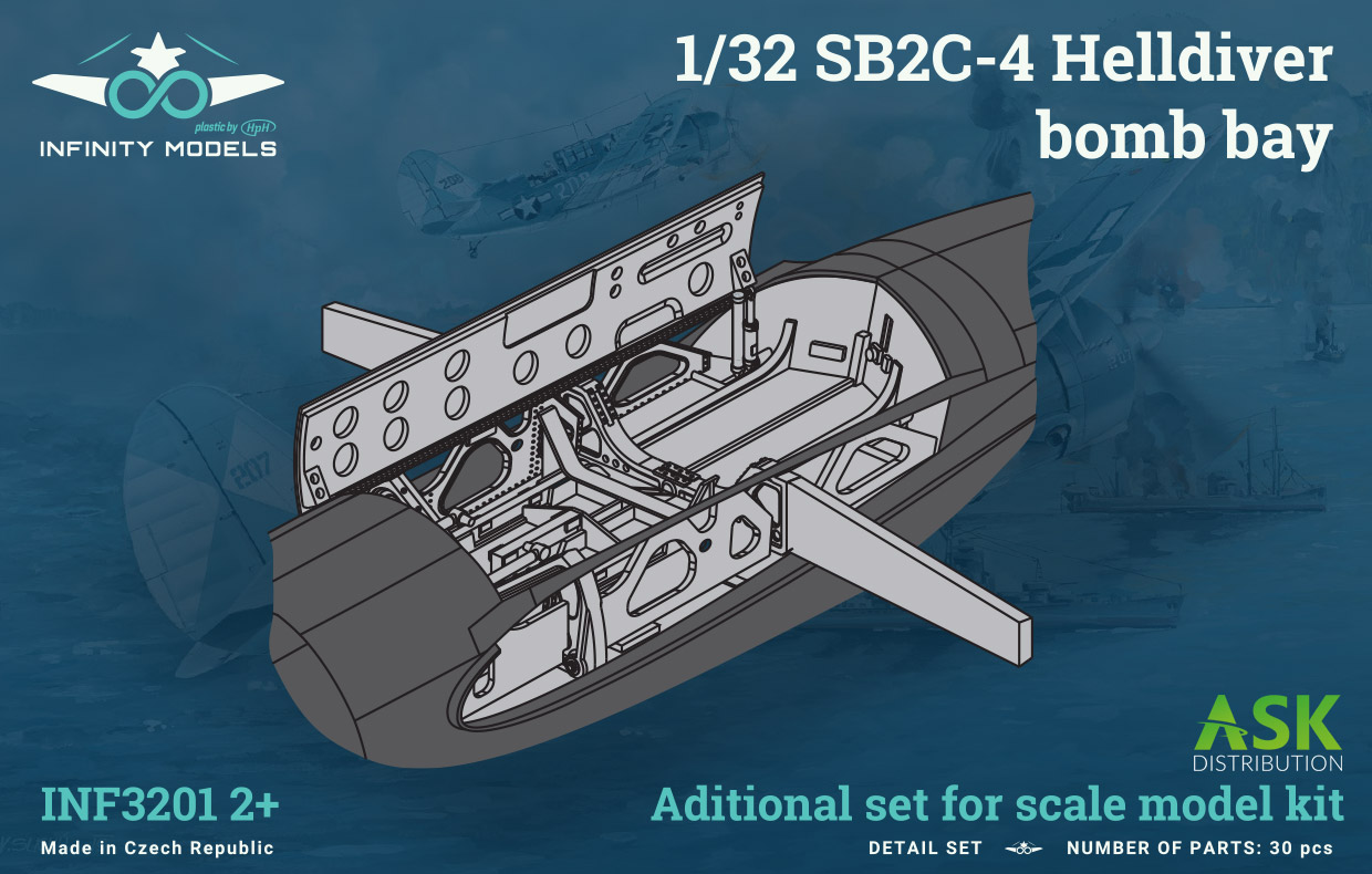 1/32 SB2C-4 Helldiver bomb bay