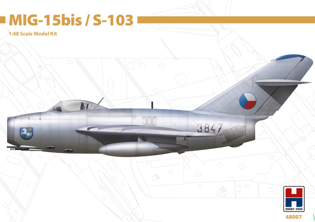 1/48 MIG-15bis / S-103 - Bronco + Cartograf + P-mask