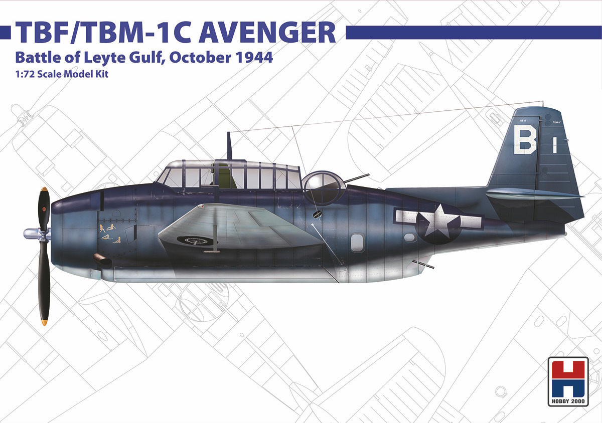 1/72 TBF/TBM-1C Avenger Oct. 1944