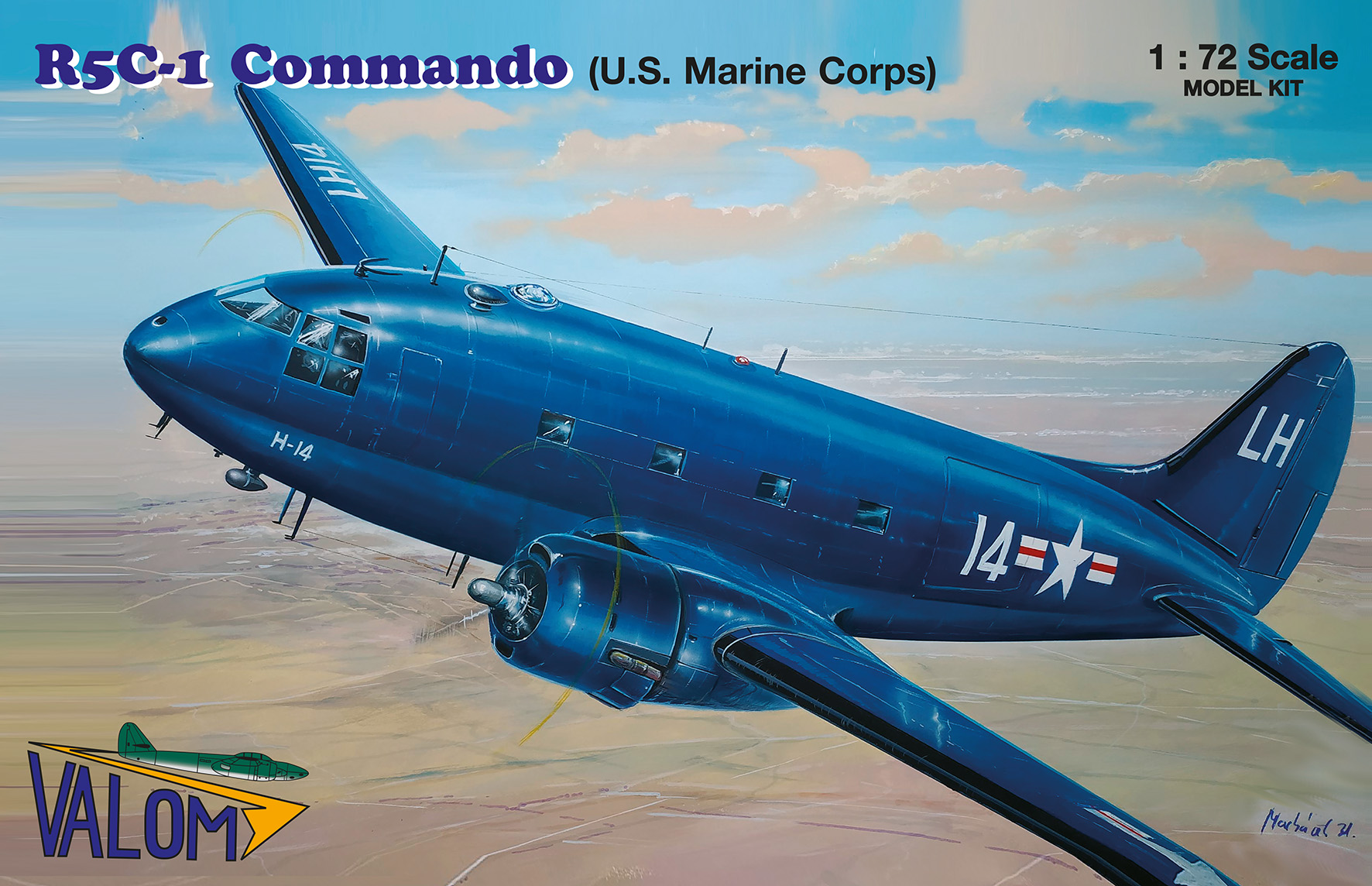 1/72 Curtiss R5C-1 Commando (US Marine Corps) - Valom