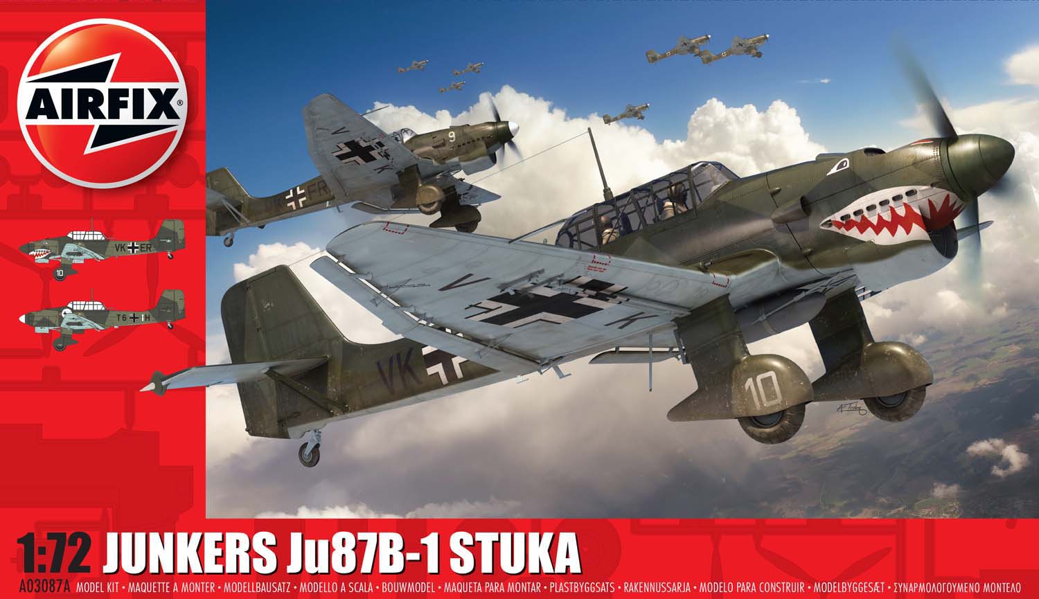 Classic Kit A03087A - Junkers Ju87 B-1 Stuka (1:72)