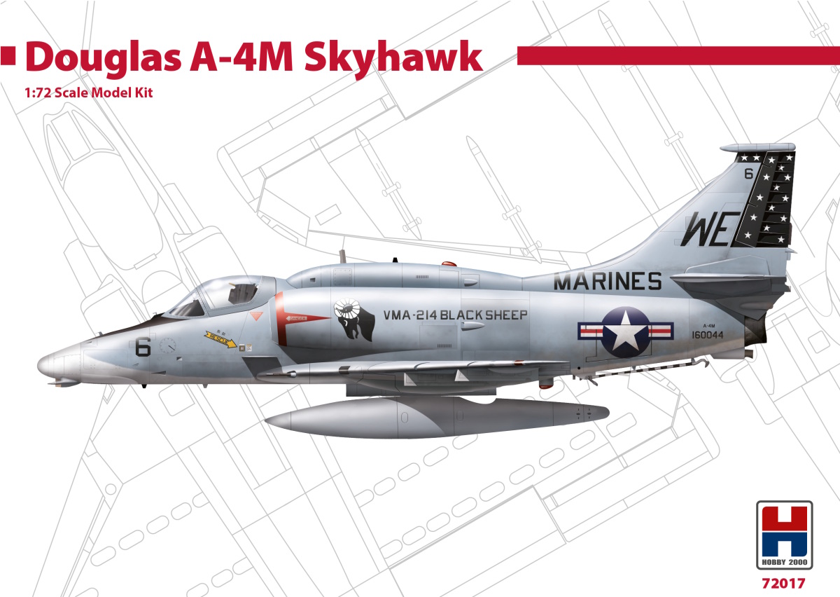 1/72 Douglas A-4M Skyhawk - Black Sheep