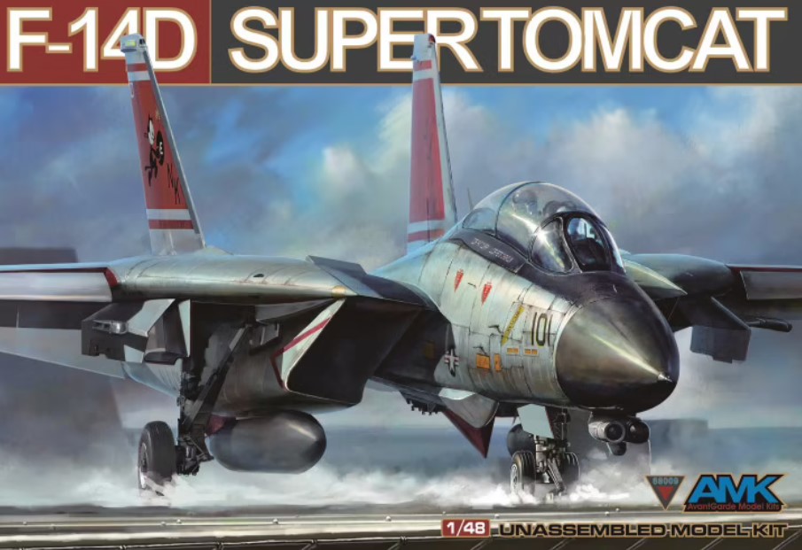 F-14D Super Tomcat 1 Revell 03950 100 Scale Model Kit 