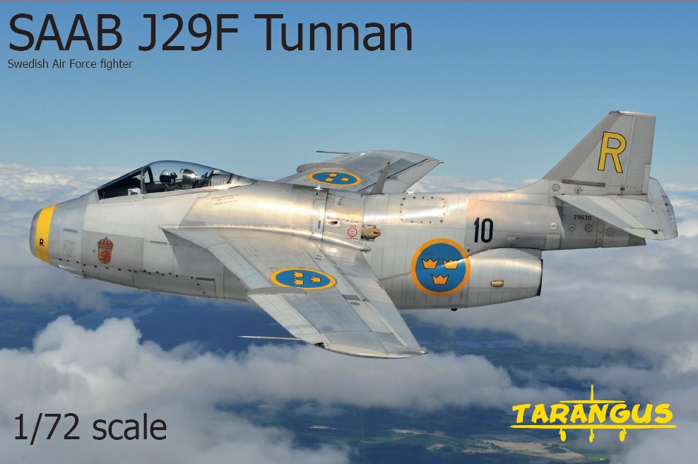 1/72 Saab J 29F Tunnan