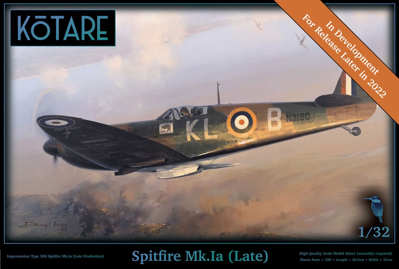 1/32 Spitfire Mk.Ia (Late) - Kotare