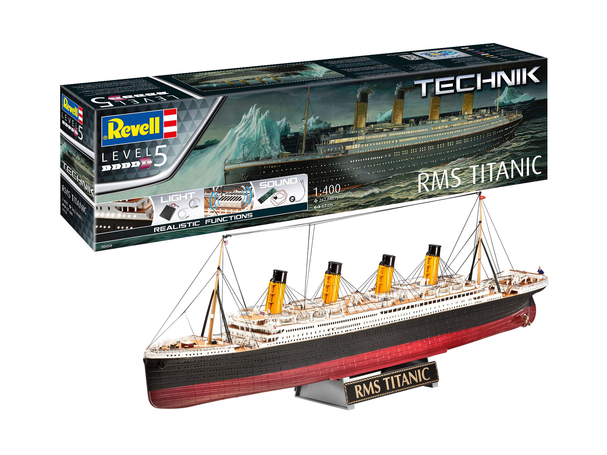 Revell 3D Puzzle RMS Titanic LED Edition 00154 
