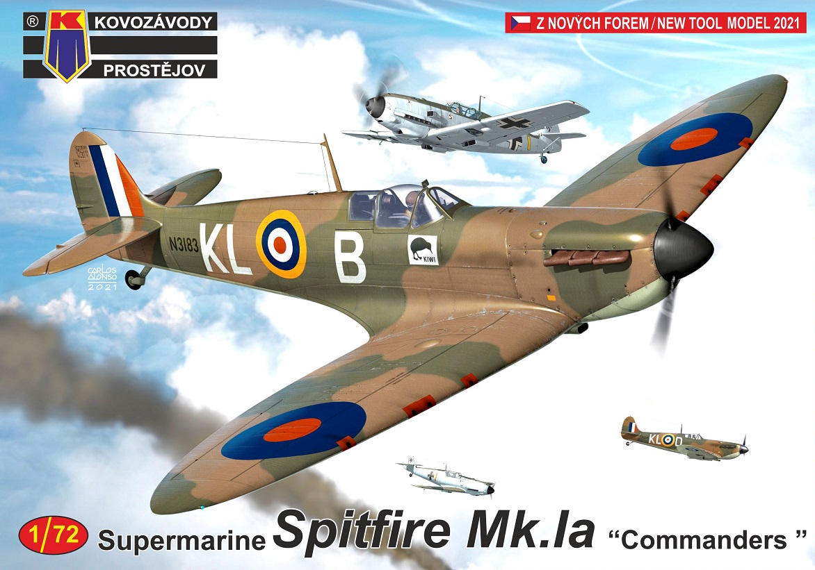 1/72 Spitfire Mk.Ia „Commanders“