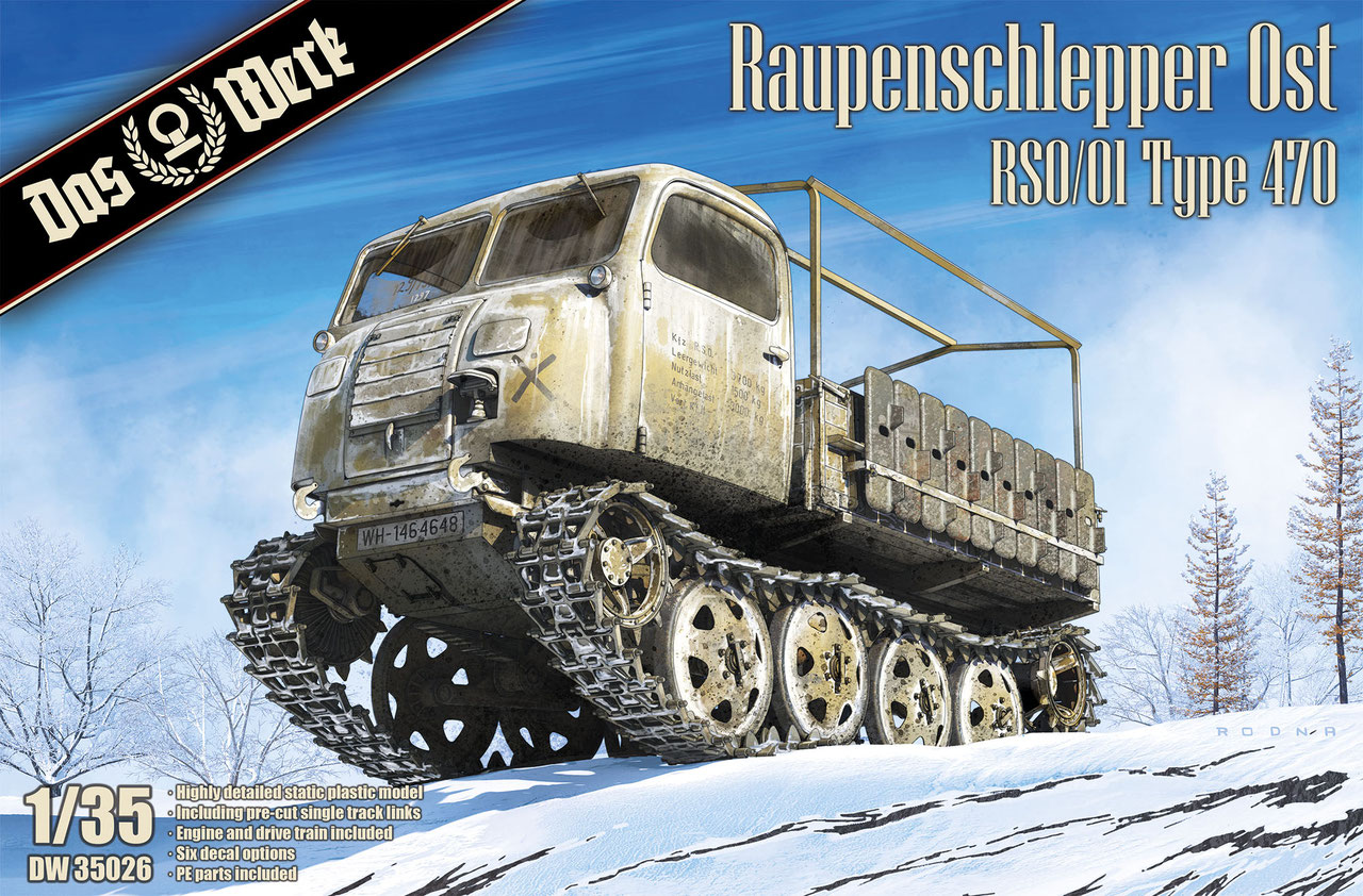 1/35 Raupenschlepper Ost RSO/01 Type 470 - Das Werk