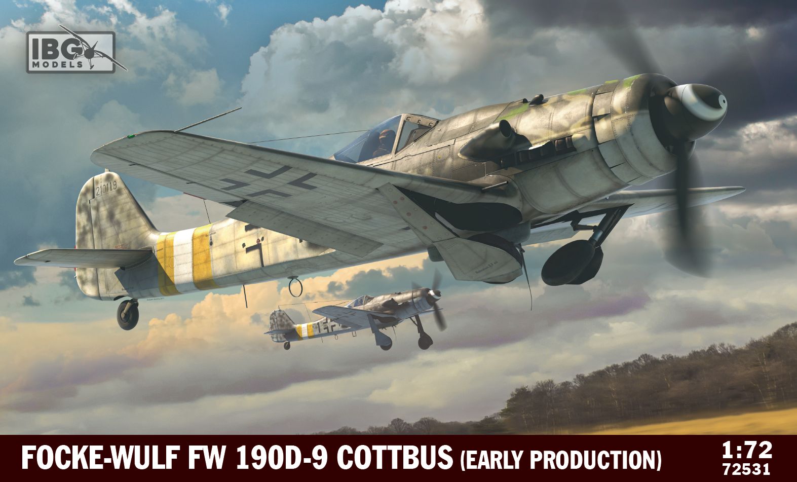 1/72 Focke-Wulf FW 190D-9 Cottbus ( Early production) - IBG