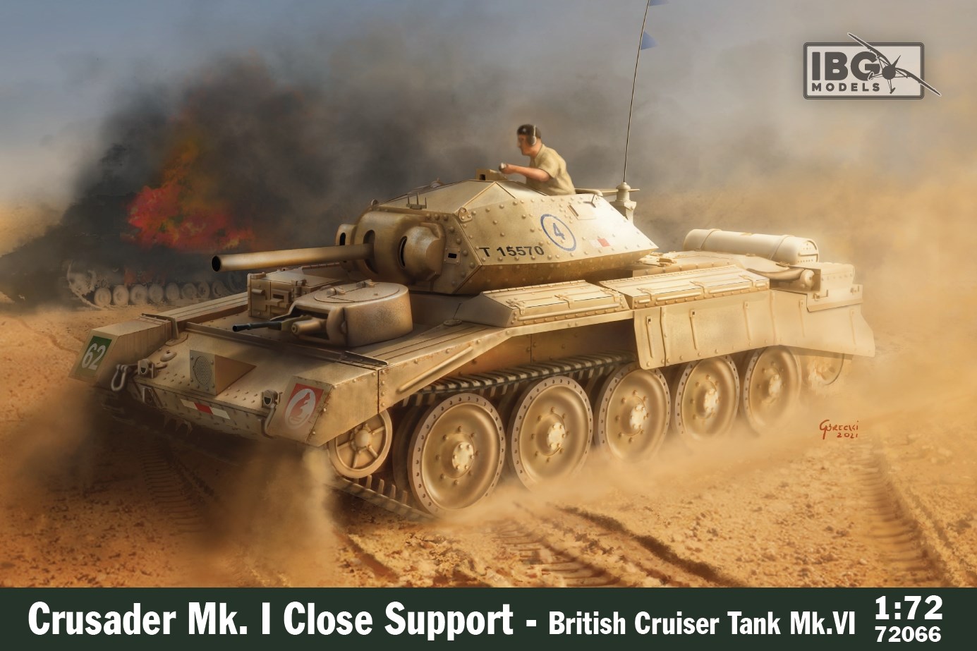 1/72 Crusader Mk.I CS - British Close Support Tank - IBG