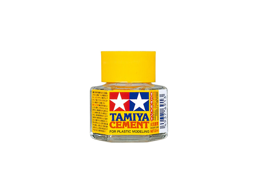  Tamiya 87012 PLASTIC CEMENT 20ML : Toys & Games