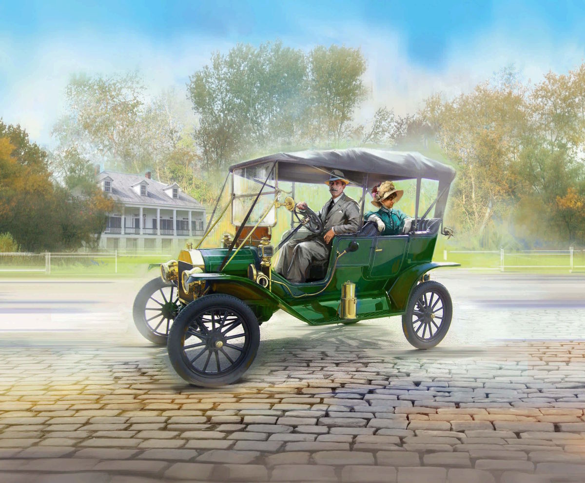 1/24 Model T 1911 Touring with American Motorists 