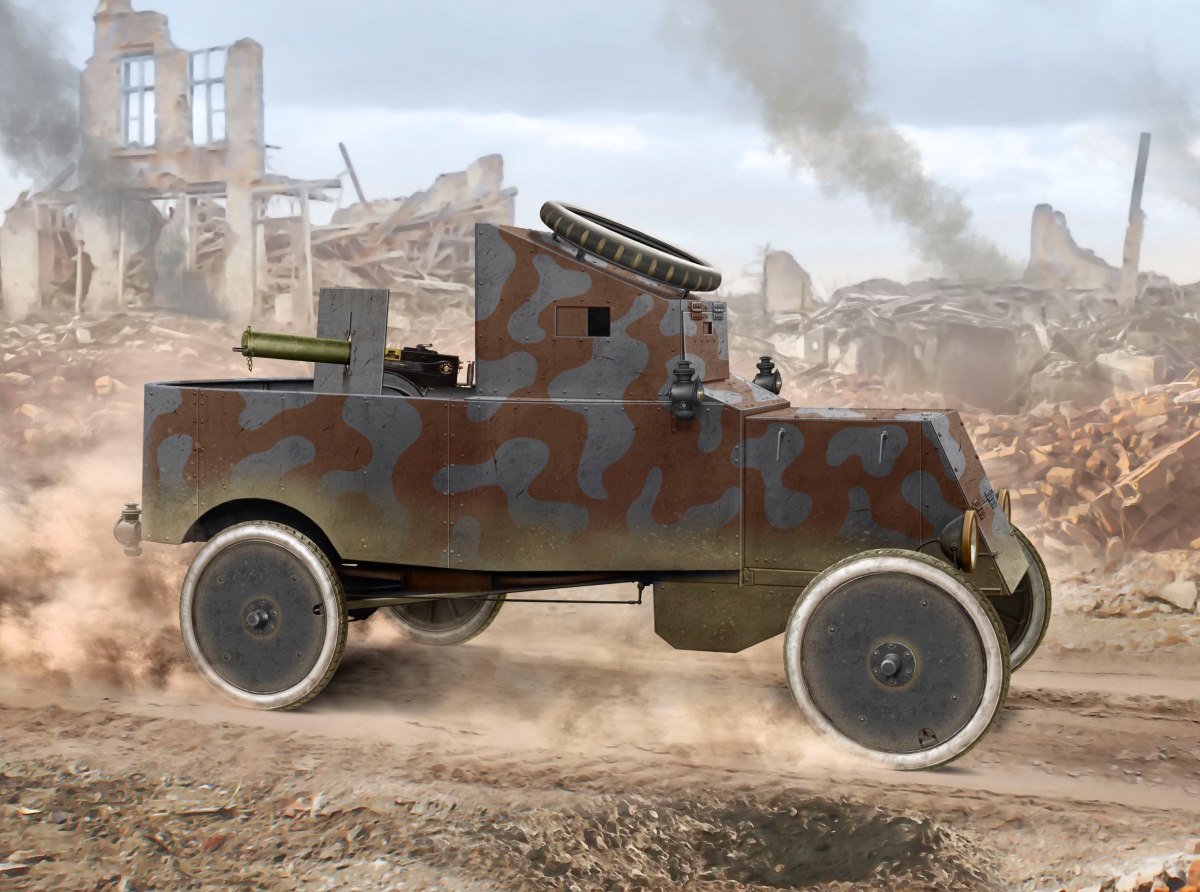 1/35 Model T RNAS Armoured Car