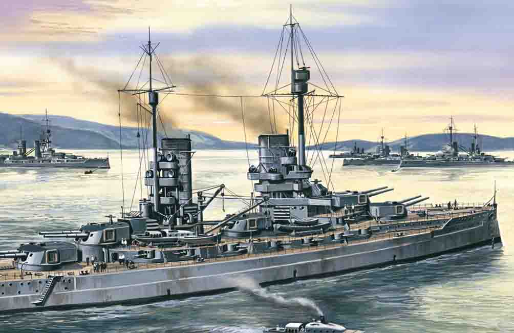 1/350 “König”, WWI German Battleship              