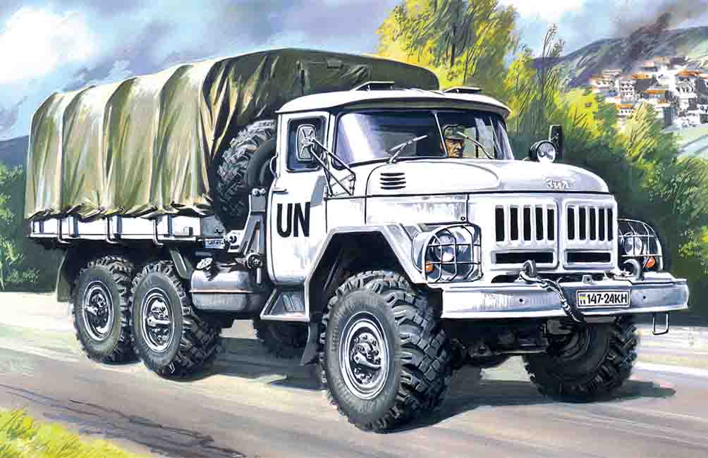1/72 ZiL-131, Army Truck                                                          